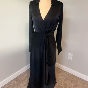 Abercrombie & Fitch Black Long Sleeve Dress